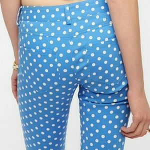 🆕 Dolce Vita L, Sky Blue Polka Dot Pants